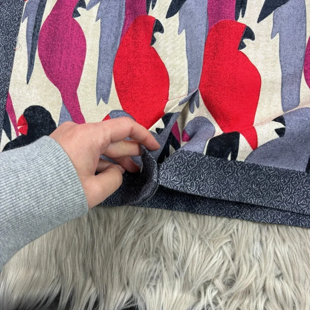 Nic + Zoe Women's 6 Parrot Bird Print Pencil‎ Skirt